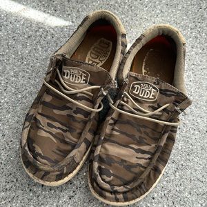 Boys Wally Mossy Oak Hey Dudes